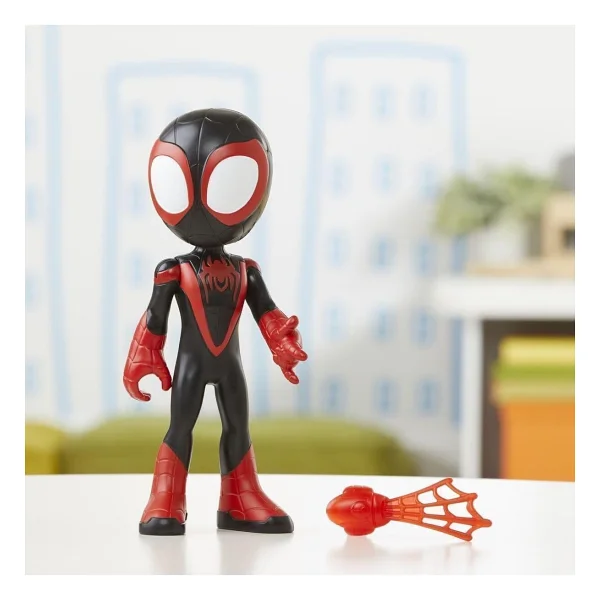 Marvel Spidey and His Amazing Friends Dev Figür Miles Morales F3988 - Görsel 3