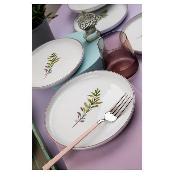 Kütahya Porselen Moderna Comfort 6 Kişilik 19 cm Pasta Takımı - Görsel 5