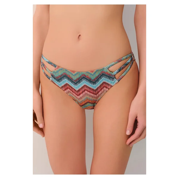 Suwen Wave Üç Şeritli Bikini Alt - Görsel 2
