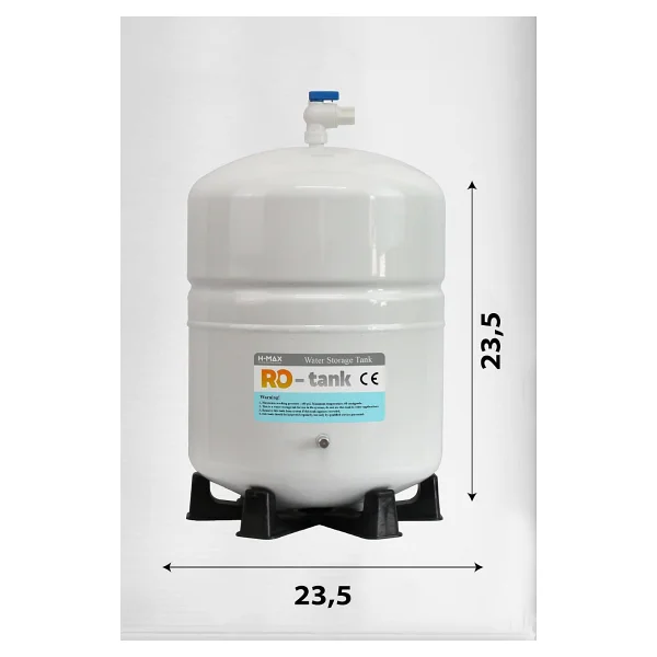 Su Arıtma Cihazı Su Tankı 2.2 Galon 8 Lt Tank Vanası Hediye! - Görsel 3