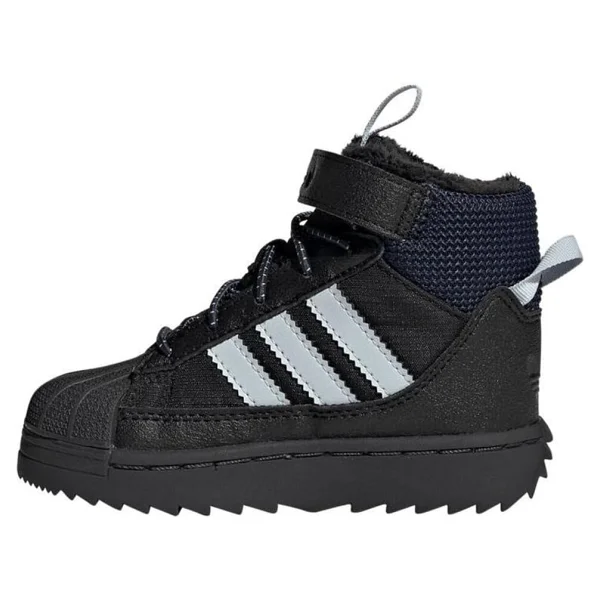 Adidas Superstar Winter Trek I JQ0342 Siyah Bebek Bot - Görsel 5