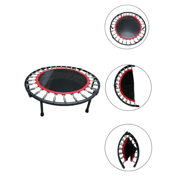 Slipt 102 cm (40 inç) Katlanabilir Trambolin - Taşınabilir ve Dayanıklı Trambolin, Egzersiz ve Fitness (Kırmızı) - Görsel 6