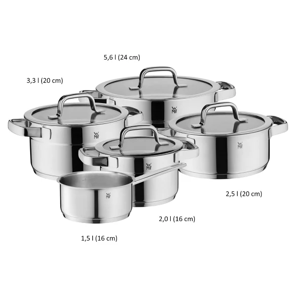 WMF 8900547728 Compact Cousine 5'li Tencere Seti - Görsel 3