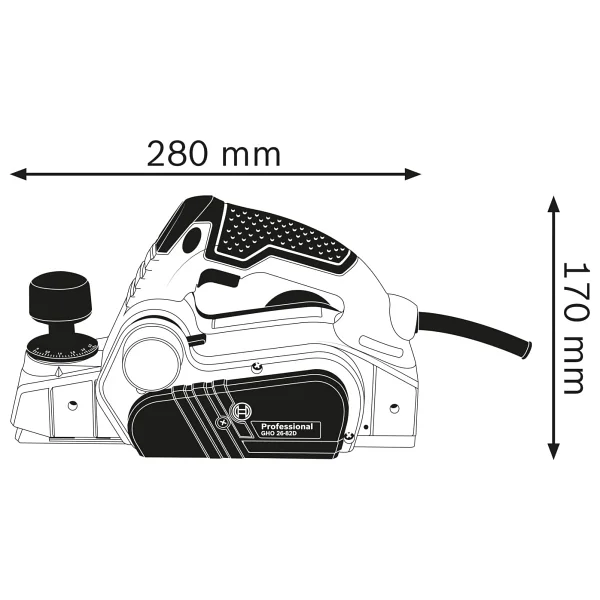 Bosch GHO 26-82 D Planya - Görsel 3