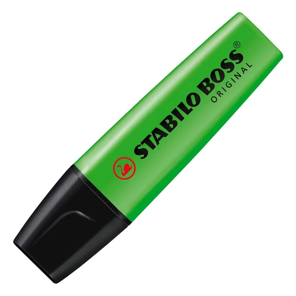 Stabilo Boss Original Yeşil Fosforlu Kalem - Görsel 3