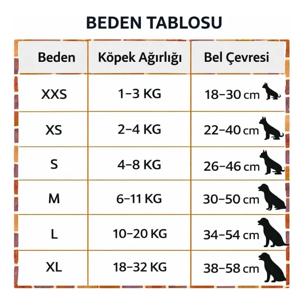 MADPET Dişi Köpek ve Kedi Tuvalet Bezi XXS - Ultra Emici ve Sızdırmaz Pet Bezi, Regl (Kızgınlık) Dönemi, İdrar Kaçırma ve Tuvalet Eğitimi İçin Tek Kullanımlık Pet Diaper - Rahat Ayarlanabilir Fit - Görsel 2