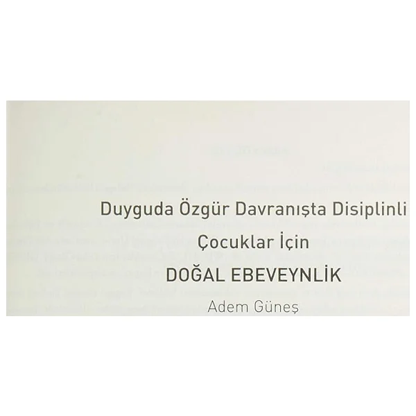 Doğal Ebeveynlik - Adem Güneş - Görsel 5