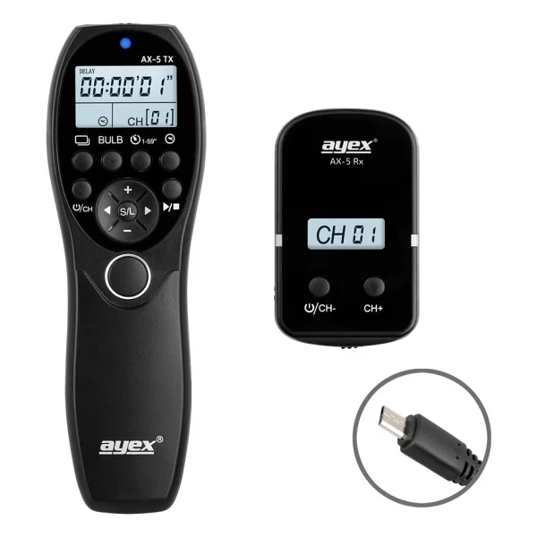 Ayex Sony İçin Ax-5 S2 Kablosuz Zaman Ayarlı Kumanda - Görsel 4
