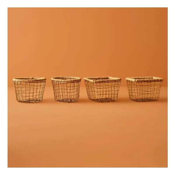 Bella Maison Fern Dikdörtgen Sepet Naturel (14x9,5x8 cm) - Görsel 3
