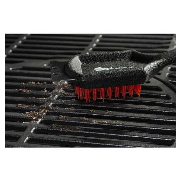 Aygaz Barbekü Fırçası, Aşındırmaz Plastik, Çelik Ek Sıyırıcı, Barbekü Temizleyici, Ergonomik Barbekü Izgara Temizleme Fırçası, Uzun Saplı - Görsel 3