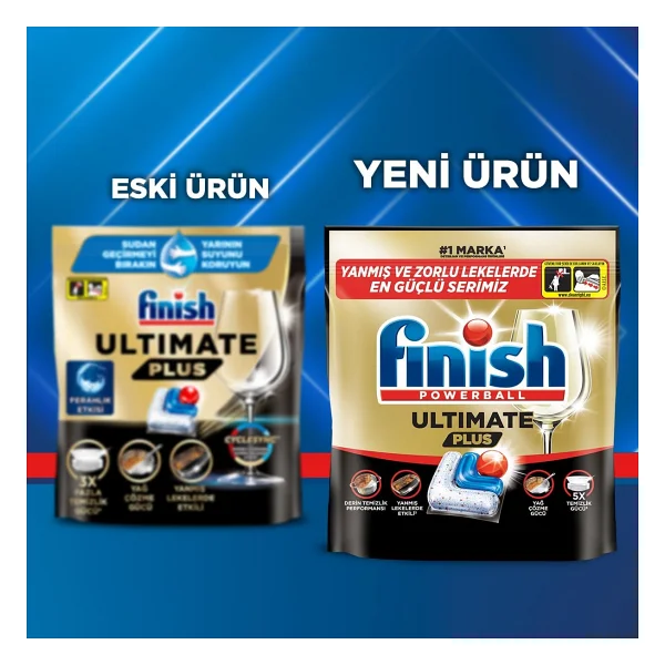 Finish Ultimate Plus Bulaşık Makinesi Tableti 20'li - Görsel 7