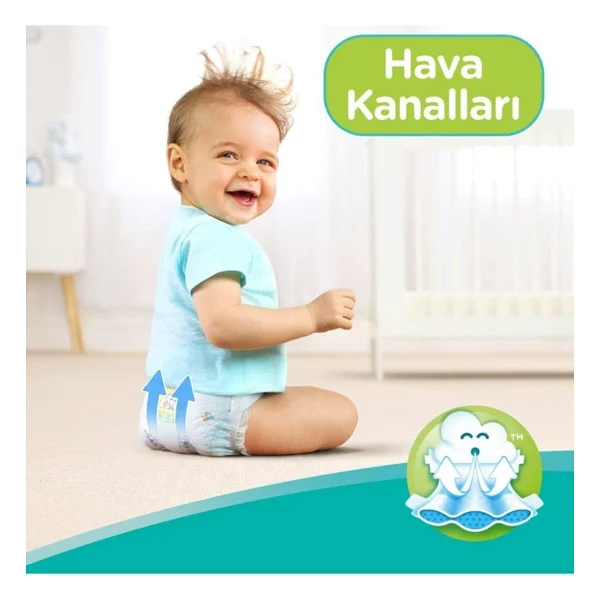 Prima Aktif 8 Numara XXX Large 31'li 4 Adet Bebek Bezi - Görsel 5