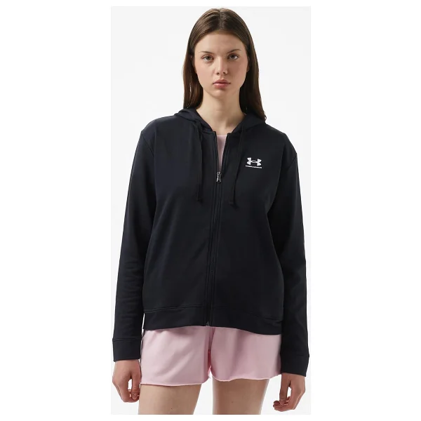 Under Armour Rival Terry 6005509 Kadın Eşofman Üstü - Görsel 4
