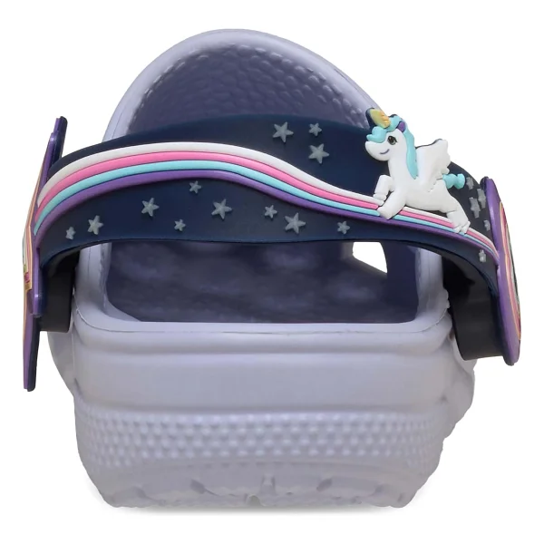Crocs Classic Imagination Lights Backstrap Clog T 211892-5BO Mor Bebek Terlik - Görsel 6