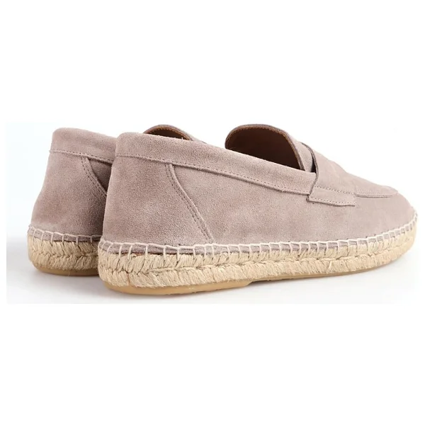 Abarca Bej Erkek Deri Espadril MOCASIN - Görsel 3