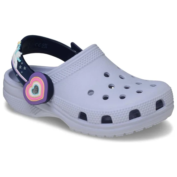 Crocs Classic Imagination Lights Backstrap Clog T 211892-5BO Mor Bebek Terlik - Görsel 5