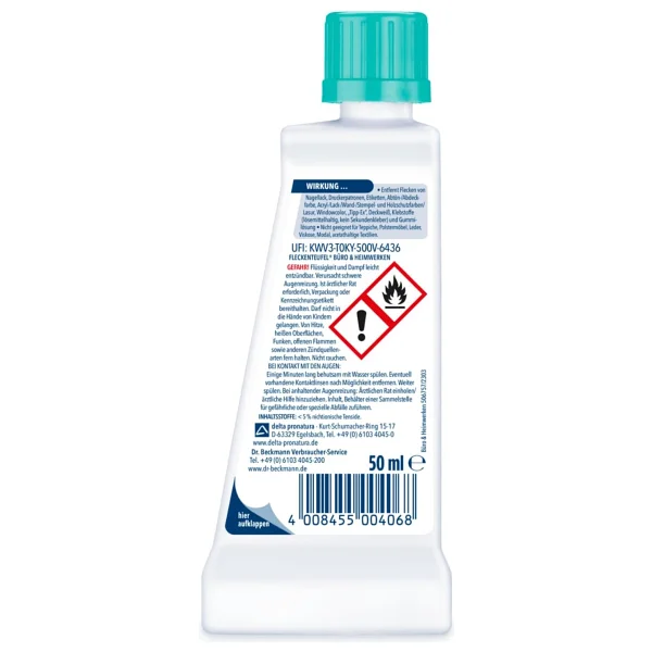Dr. Beckmann Leke Canavarı Ofis ve Hobi Dünyası 50 ml - Görsel 2