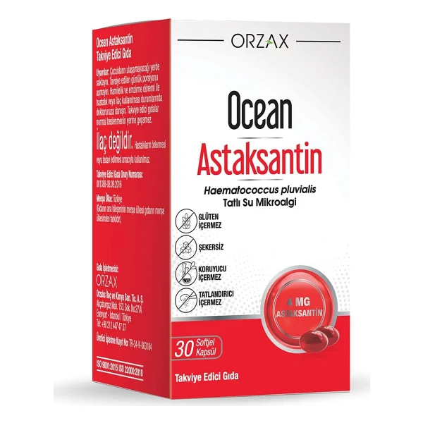 Ocean Astaksantin 30 Kapsül - Görsel 3
