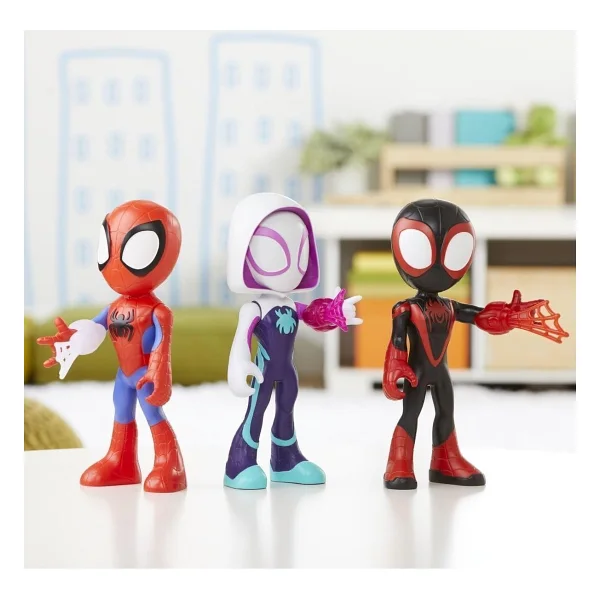 Marvel Spidey and His Amazing Friends Dev Figür Miles Morales F3988 - Görsel 7