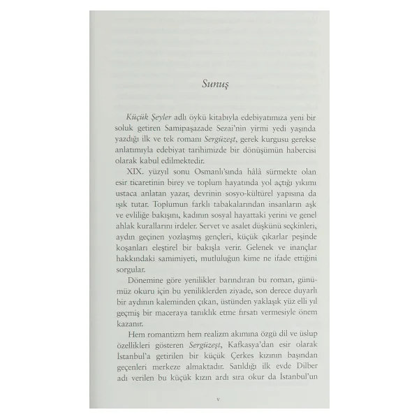 Sergüzeşt (Günümüz Türkçesiyle) - Samipaşazade Sezai - Görsel 9
