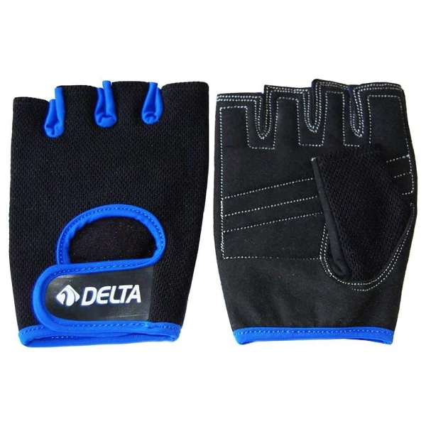 Delta Force Extra Ağırlık Body Dambıl Halter Fitness Eldiveni, Mavi, Large - Görsel 2