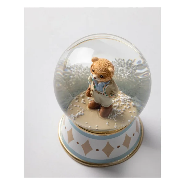 Bonny Bear Kar Küresi - Bej/Mavi - Görsel 3