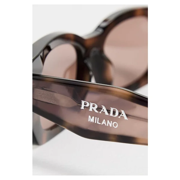 Prada PR B05S 23A60B Mauve Tortoise-Light Brown Kadın Güneş Gözlüğü - Görsel 3