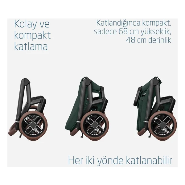 Maxi-Cosi Fame Portbebeli Bebek Arabası - Görsel 8