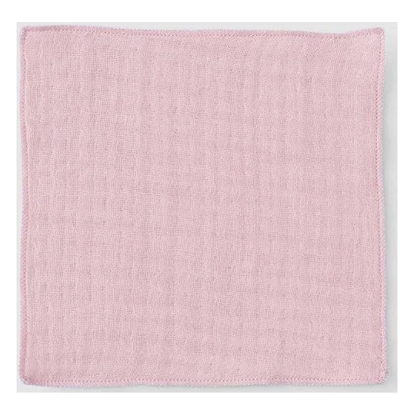 Little Gusto 3' lü Dört Katlı Müslin Ağız Bezi Seti Pembe - Görsel 3