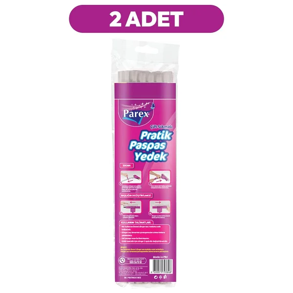 Parex Pratik Paspas Çift Sıkmalı Yedek 2'li Paket - Görsel 2