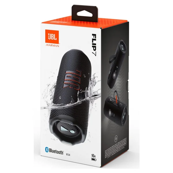 JBL Flip 7 Siyah Bluetooth Hoparlör - Görsel 10