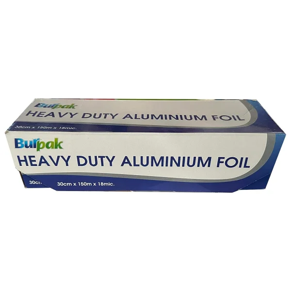 Burpak Heavy Duty Ağır Hizmet Tipi Alüminyum Folyo - 30 Cm. X 150 Metre - 18 Mikron - 3 Paket - Görsel 4