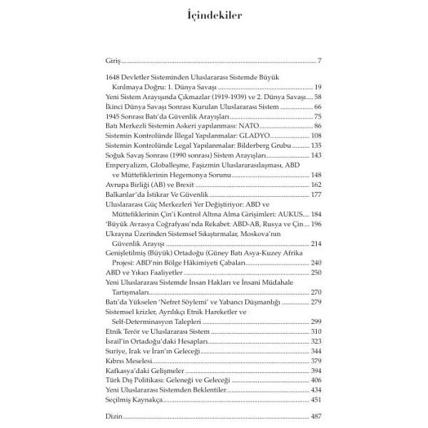 Uluslararası Sistem-Sorunlar ve Beklentiler - Emin Gürses - Görsel 6