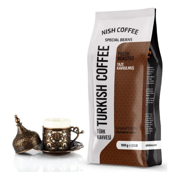 Nish Hünkar Türk Kahvesi 1 kg - Görsel 2