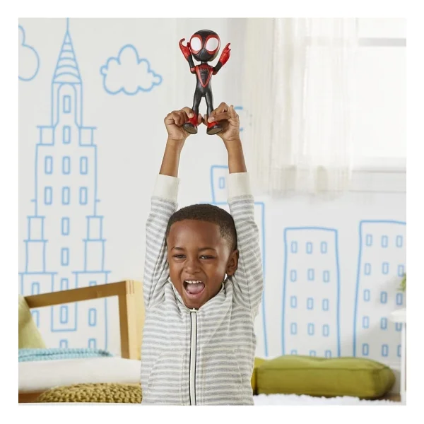 Marvel Spidey and His Amazing Friends Dev Figür Miles Morales F3988 - Görsel 8