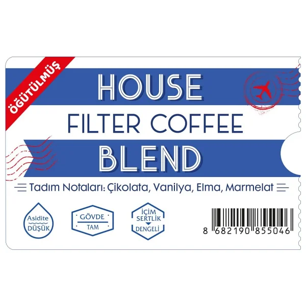 Moliendo Finest Coffee House Blend Öğütülmüş Filtre Kahve 1 kg - Görsel 2