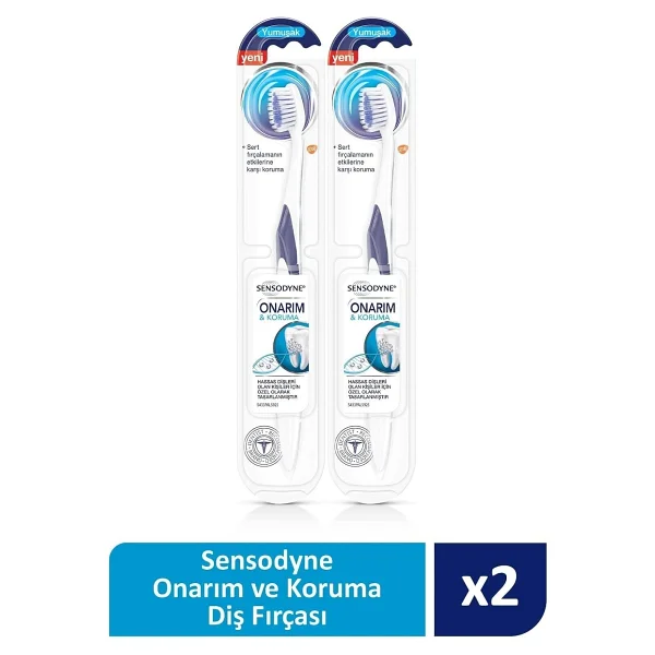 Sensodyne Onarım ve Koruma Yumuşak 2'li Diş Fırçası - Görsel 2