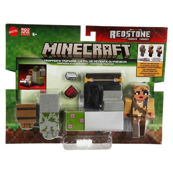 Minecraft Trapper's Tripwire Aksesuarlı İkili Figür GTT53-JKK09 - Görsel 5