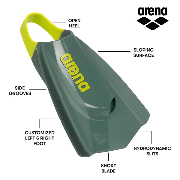 Arena Powerfin Pro II 00615 Kısa Havuz Paleti - Görsel 2
