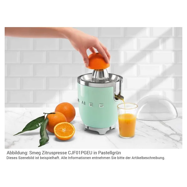 Smeg 50's Style CJF01BLEU Siyah Narenciye Sıkacağı - Görsel 2