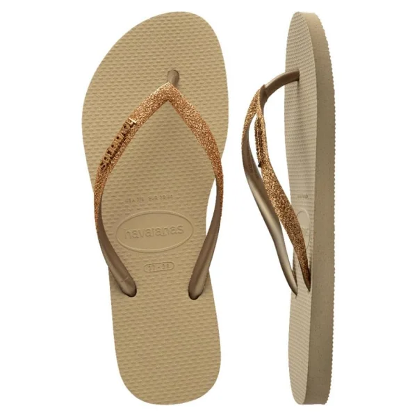 Havaianas Slim Glitter Black/Black 39/40 - Görsel 6