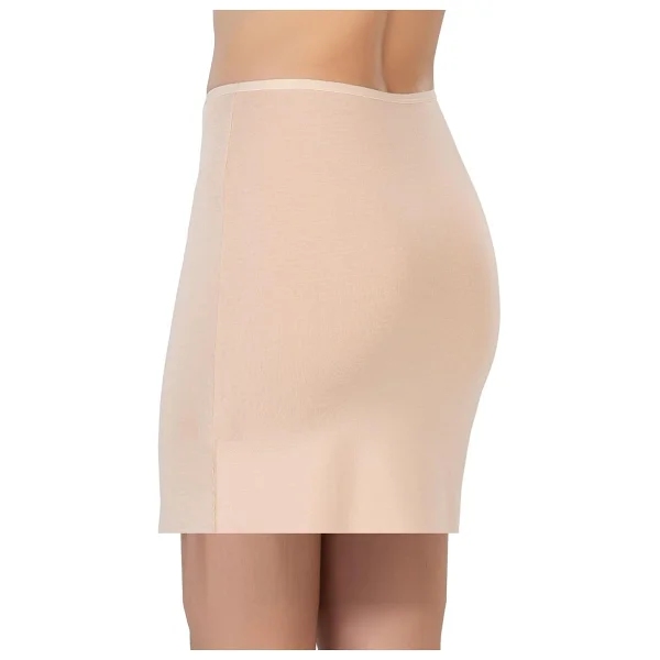 Bestin Kadın Siyah Modal Kısa Mini Kombinezon Jupon Etek, M, SC1437MI-869SC0014614 - Görsel 3