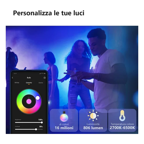 Imou CL1B-5-E27 Akıllı LED Ampul - Görsel 3