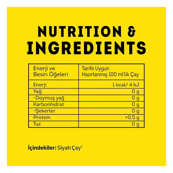 Lipton Yellow Label Tea 1 kg Çay - Görsel 3