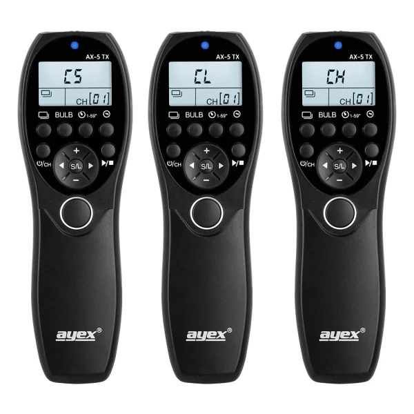Ayex Sony İçin Ax-5 S2 Kablosuz Zaman Ayarlı Kumanda - Görsel 3