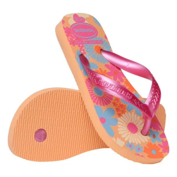 Havaianas Flores 4000052 Kız Çocuk Parmak Arası Terlik - Görsel 5