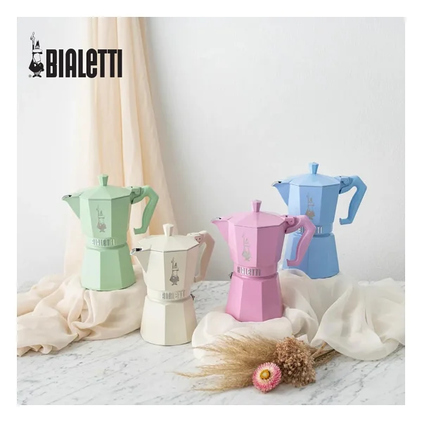 Bialetti Express Exclusive Yeşil 3 Cup Moka Pot - Görsel 3