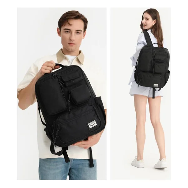 Smart Bags 3210 Laptop Gözlü Okul Sırt Çantası - Görsel 6