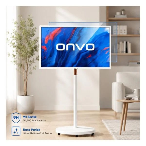 Engo Onvo 32OVM6500X 32 inç Ekran Koruyucu 9H Nano Parlak - Görsel 4