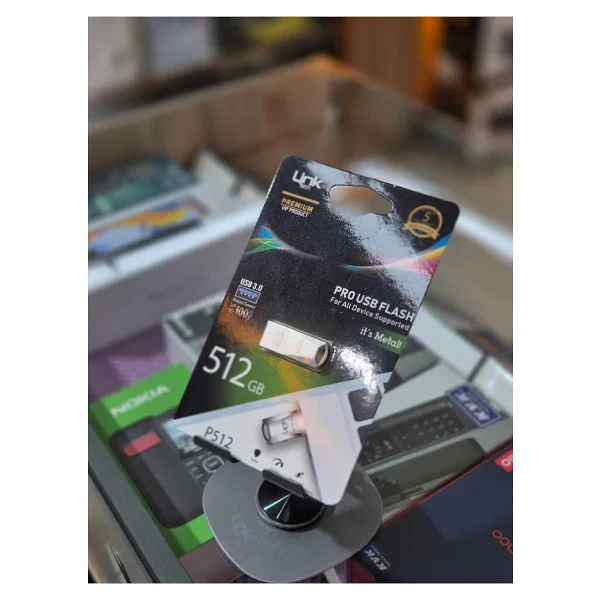 Linktech P512 Pro Premium 256GB Metal USB Bellek 100MB/s - Görsel 2